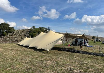 stretched tent event hire