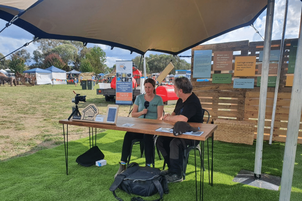 stall with tent